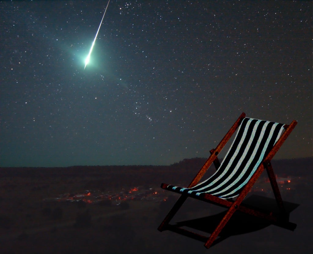 Deck chair meteor