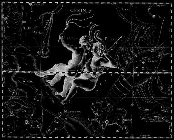 Astronomy-Map-Gemini-Hevelius
