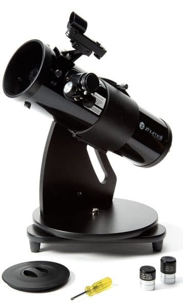 Zhumell ZHUS002-1 Z114 Portable Altazimuth Reflector Telescope
